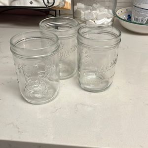 Mason jar cups